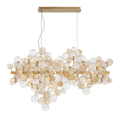 Trento 12 Light 11" Wide Linear Chandelier