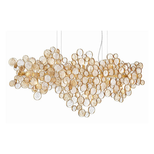 Trento 15 Light 11" Wide Linear Chandelier