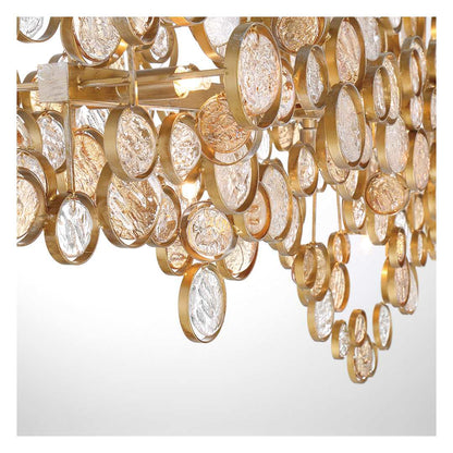 Trento 15 Light 11" Wide Linear Chandelier