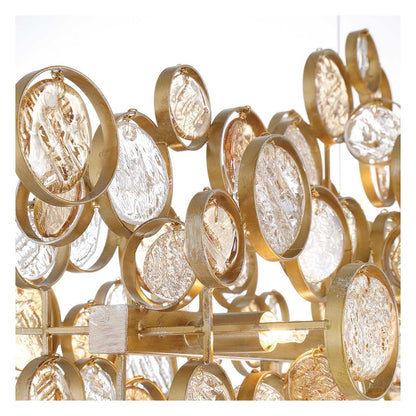 Trento 15 Light 11" Wide Linear Chandelier