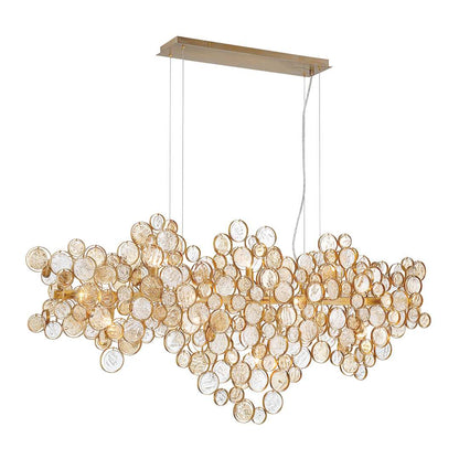 Trento 15 Light 11" Wide Linear Chandelier