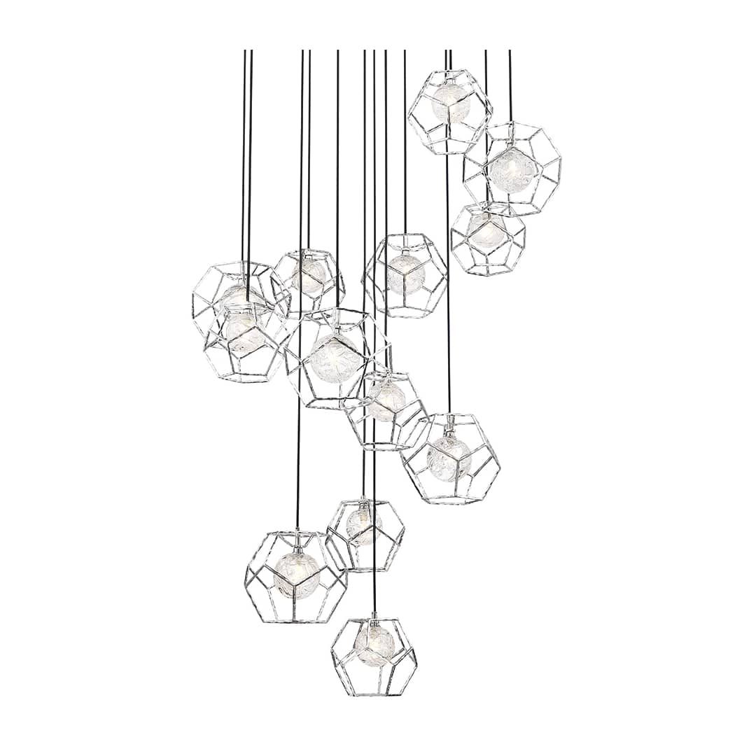 Norway 13 Light 41" Wide LED Multi Light Pendant