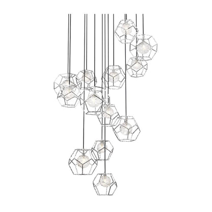 Norway 13 Light 41" Wide LED Multi Light Pendant