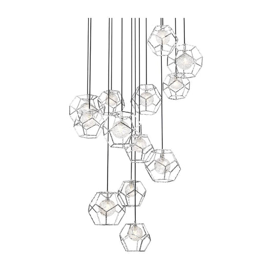 Norway 13 Light 41" Wide LED Multi Light Pendant