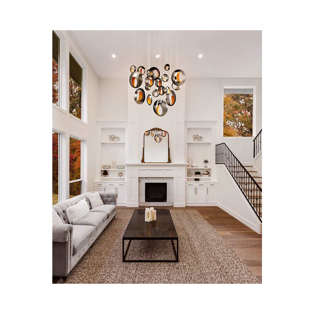 Arlington 19 Light 51" Wide LED Multi Light Pendant