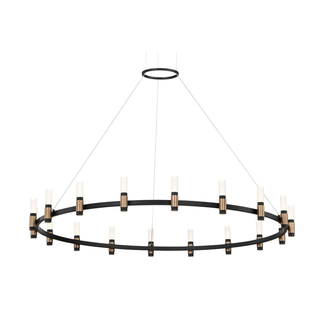 Albany 18 Light 45" Wide LED Ring Chandelier