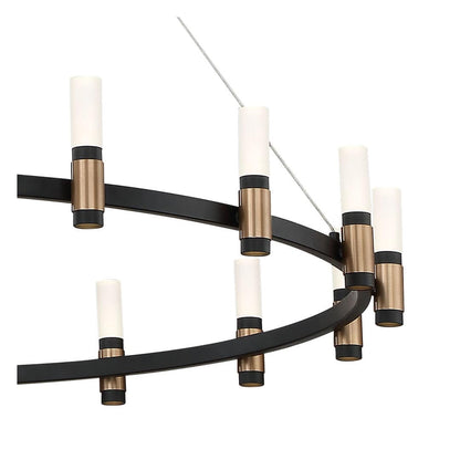 Albany 18 Light 45" Wide LED Ring Chandelier