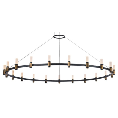 Albany 21 Light 60" Wide LED Ring Chandelier