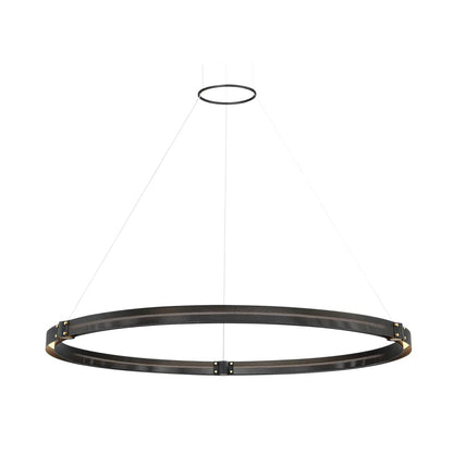 Admiral 2 Light 48" Wide LED Ring Chandelier - 1 Tier