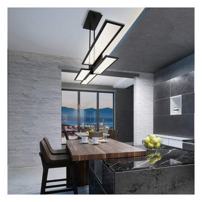 Bayswater 3 Light 46" Wide LED Linear Chandelier