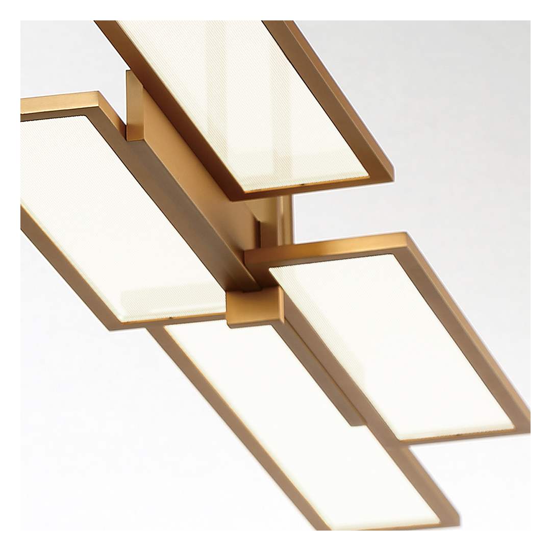 Bayswater 3 Light 46" Wide LED Linear Chandelier