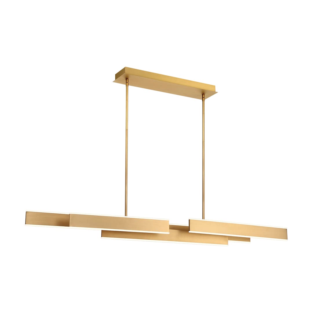 Cameno 9 Light 55" Wide LED Linear Chandelier