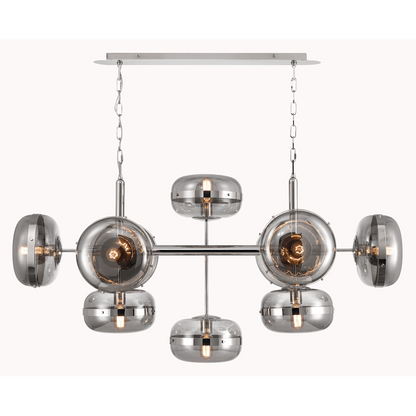 Nottingham 10 Light 55" Wide Linear Chandelier