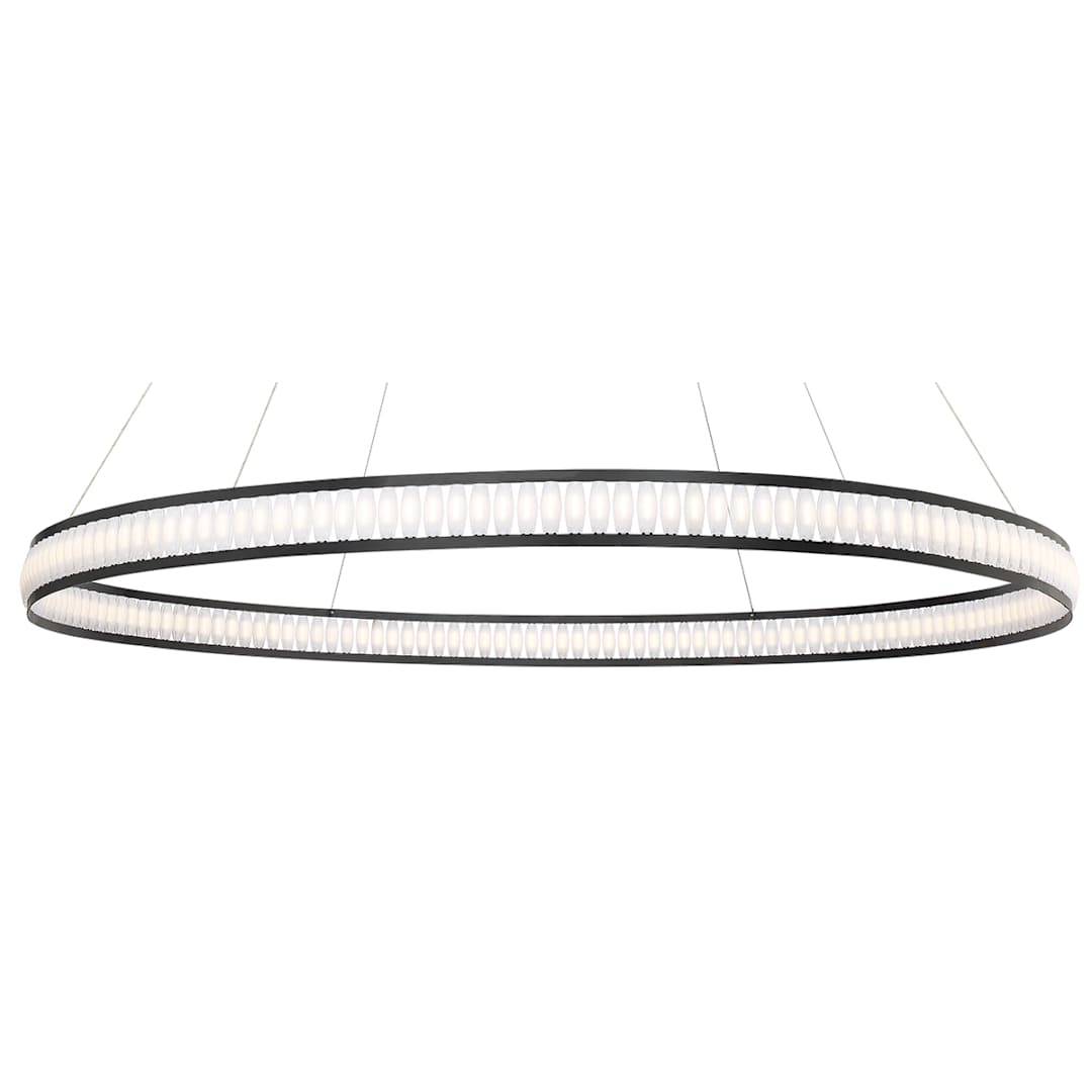 Forster 60" Wide LED Ring Chandelier - 1 Tier