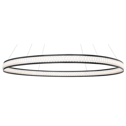 Forster 60" Wide LED Ring Chandelier - 1 Tier
