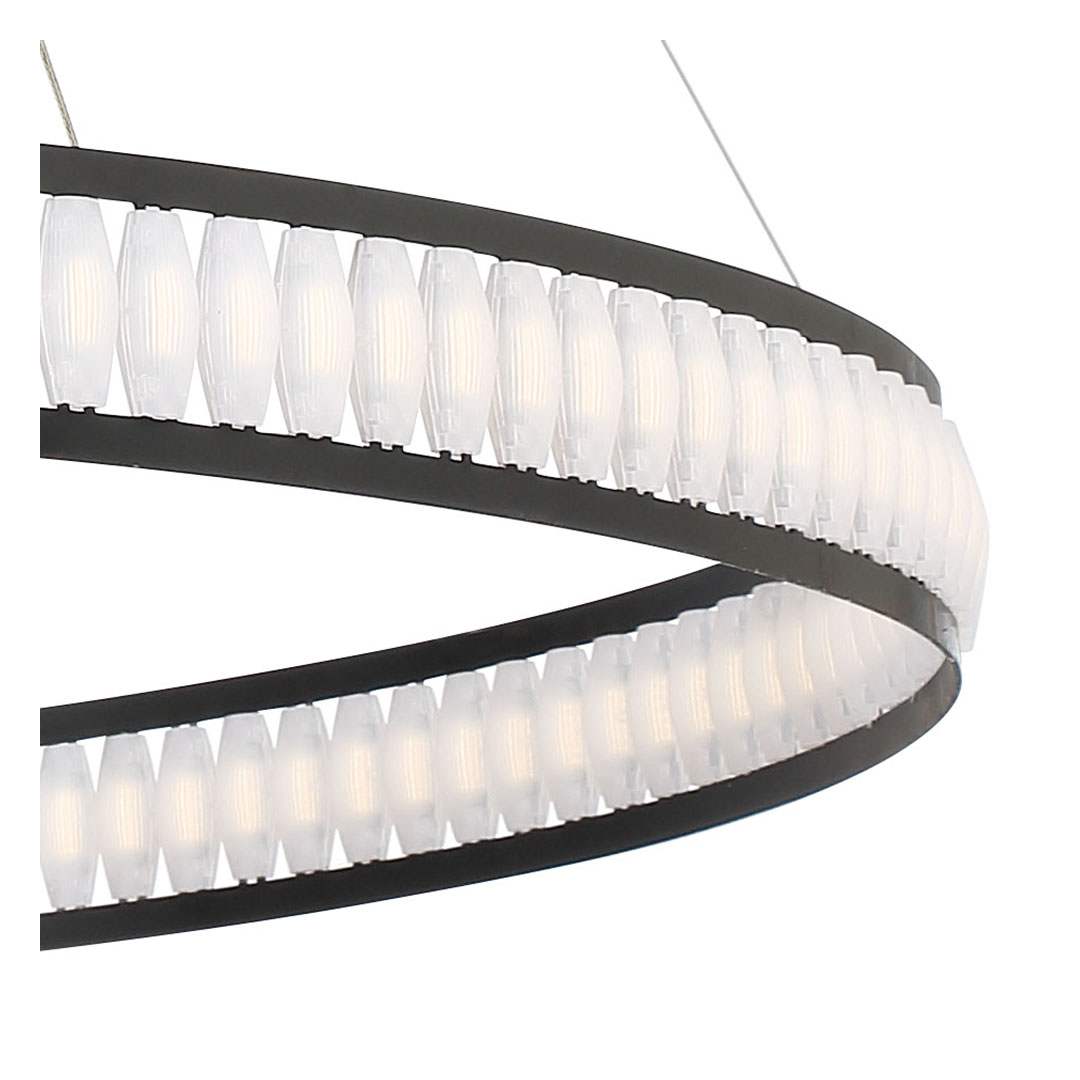 Forster 60" Wide LED Ring Chandelier - 1 Tier