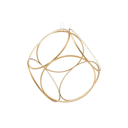 Glenview 6 Light 34" Wide LED Ring Chandelier