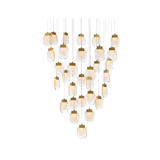 Paget 31 Light 39" Wide LED Multi Light Pendant