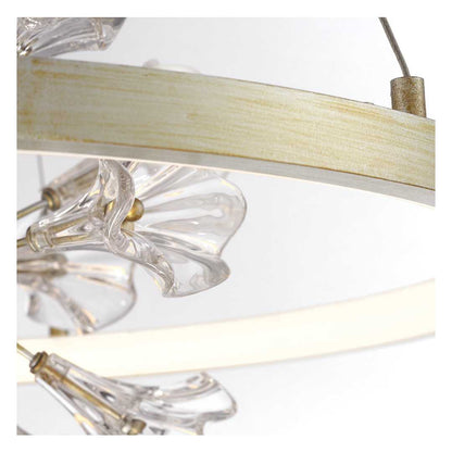 Clayton 43" Wide LED Ring Chandelier