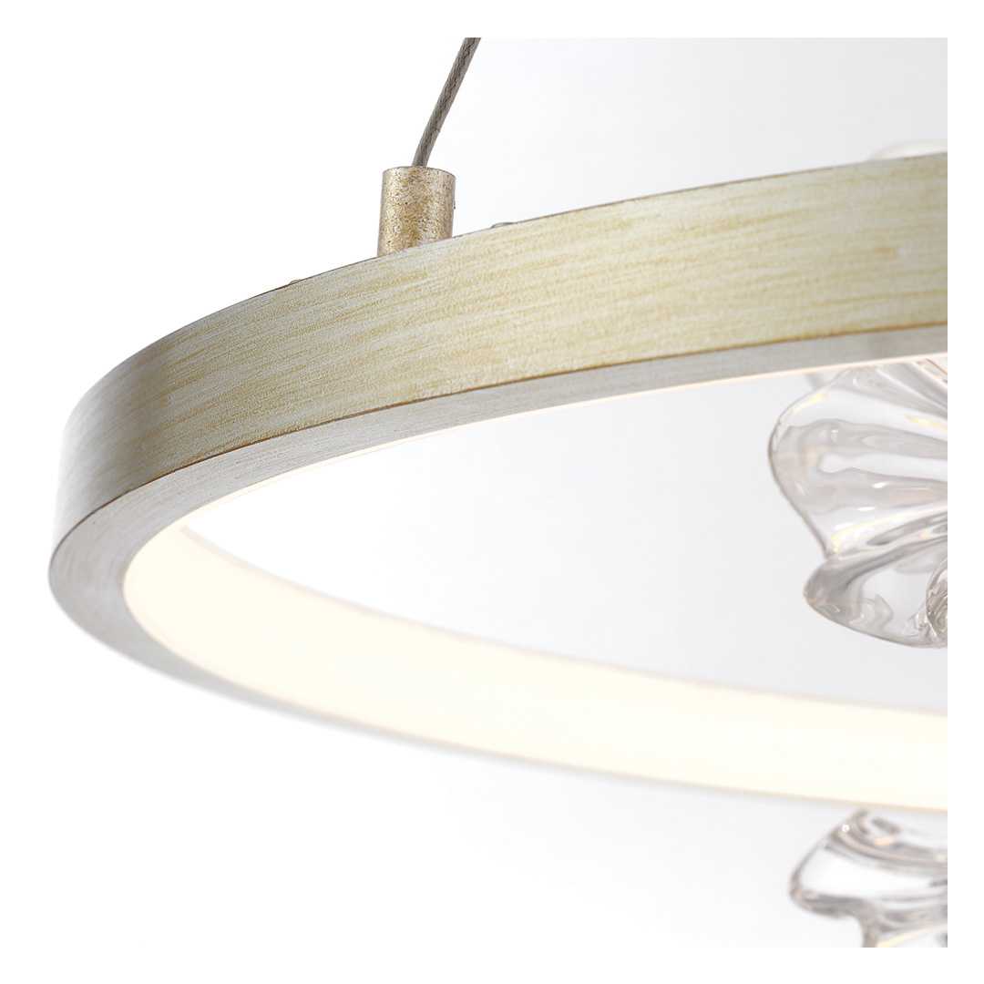 Clayton 43" Wide LED Ring Chandelier