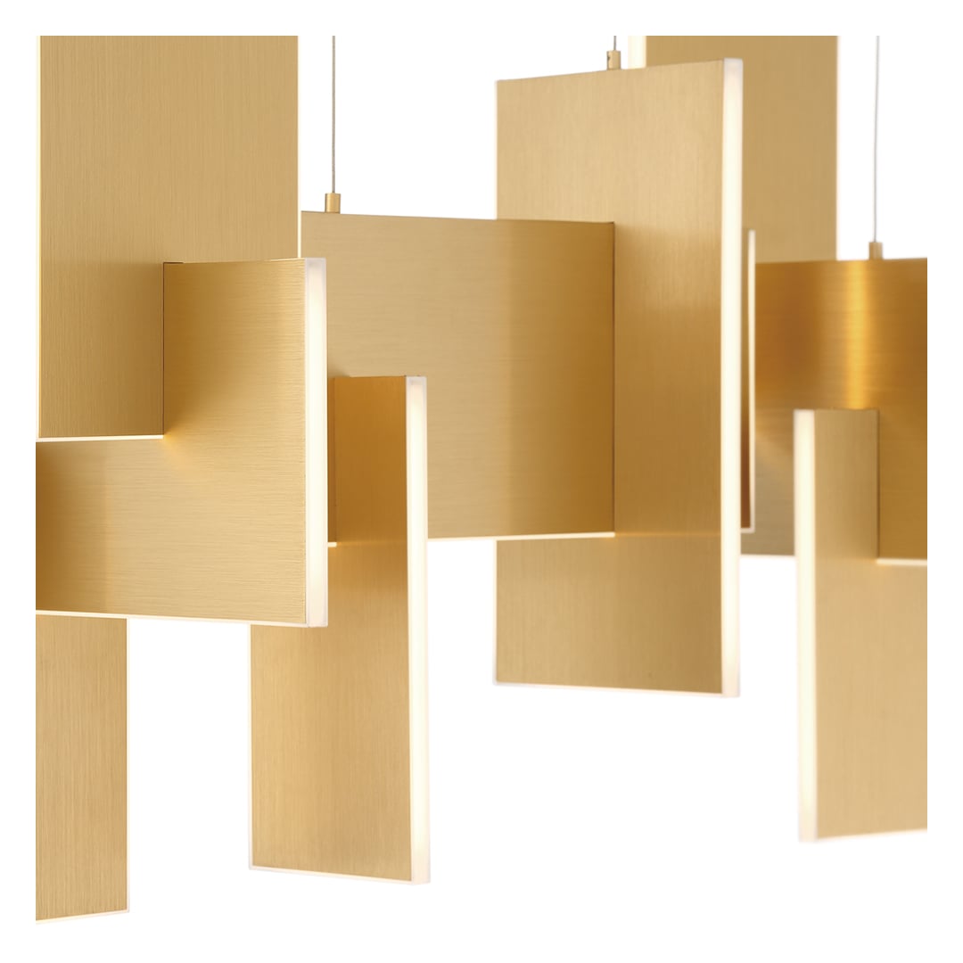 Coburg 9 Light 33" Wide LED Chandelier