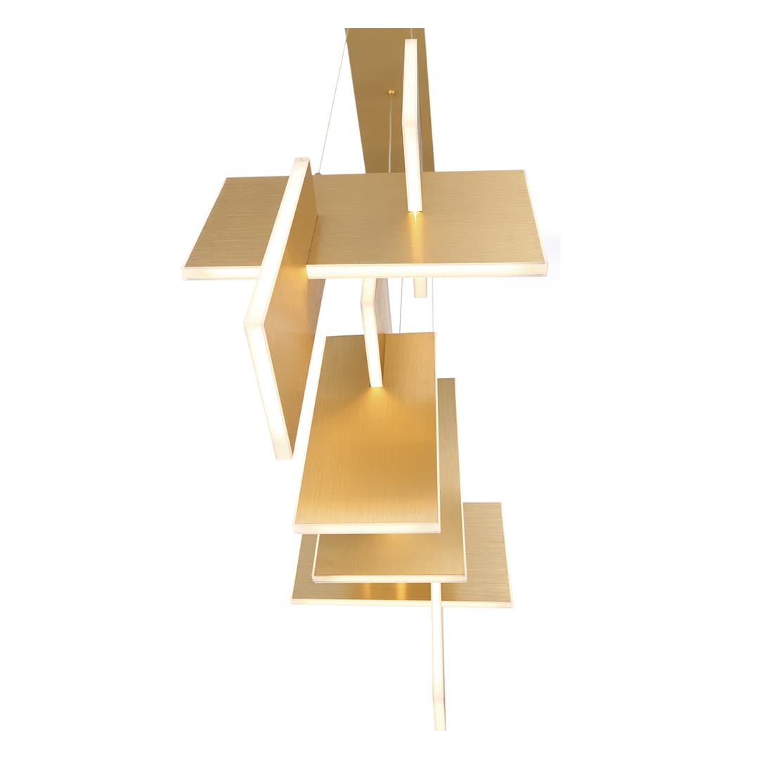 Coburg 9 Light 33" Wide LED Chandelier