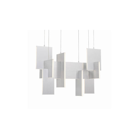 Coburg 14" Wide LED Linear Chandelier