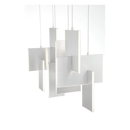 Coburg 14" Wide LED Linear Chandelier