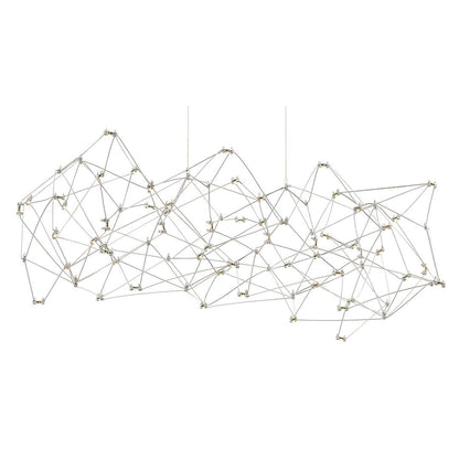 Leonardelli 48" Wide LED Abstract Chandelier