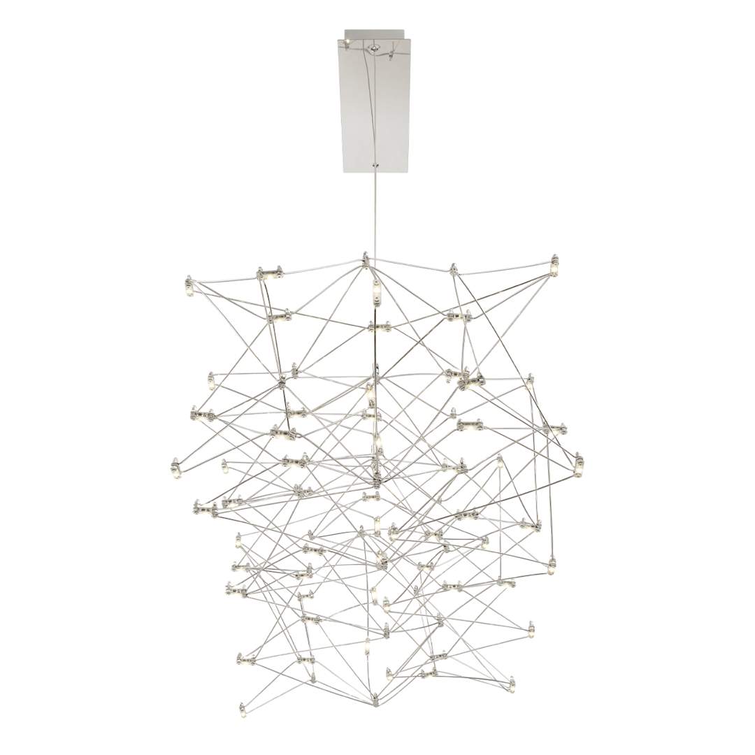 Leonardelli 48" Wide LED Abstract Chandelier