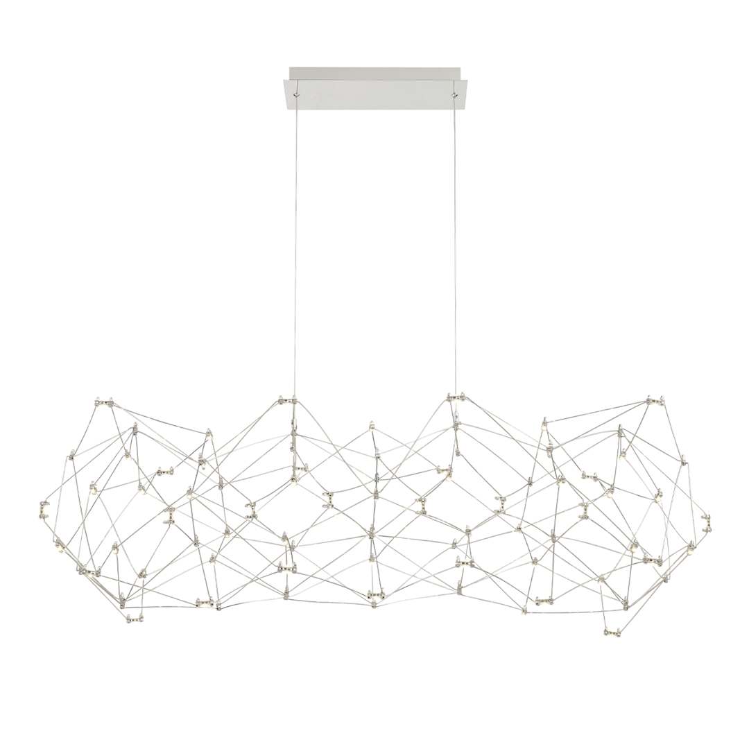 Leonardelli 48" Wide LED Abstract Chandelier
