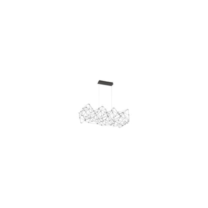 Leonardelli 48" Wide LED Abstract Chandelier