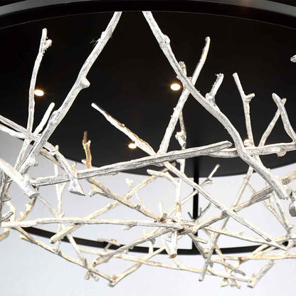 Aerie 31" Wide LED Abstract Drum Chandelier
