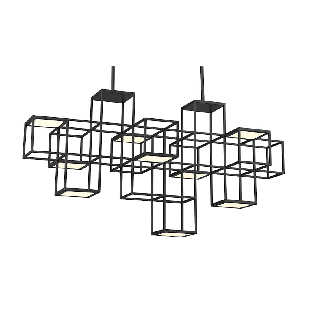 Ferro 40" Wide LED Abstract Chandelier