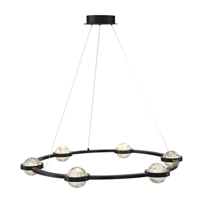 Circolo 6 Light 36" Wide LED Ring Chandelier