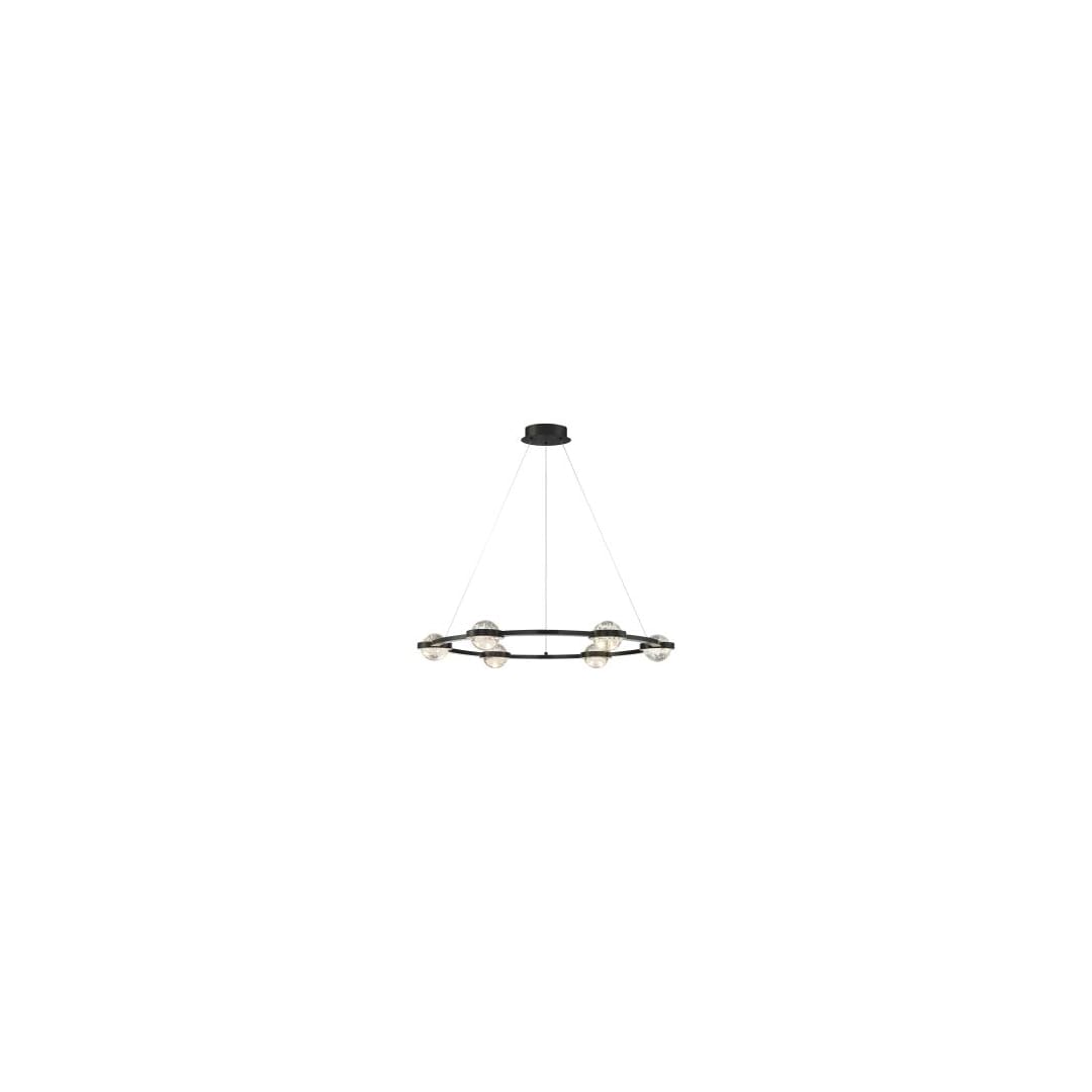 Circolo 6 Light 36" Wide LED Ring Chandelier