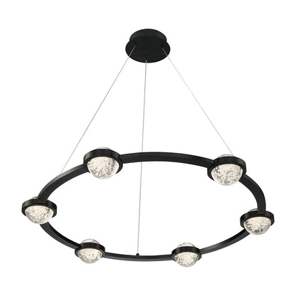 Circolo 6 Light 36" Wide LED Ring Chandelier