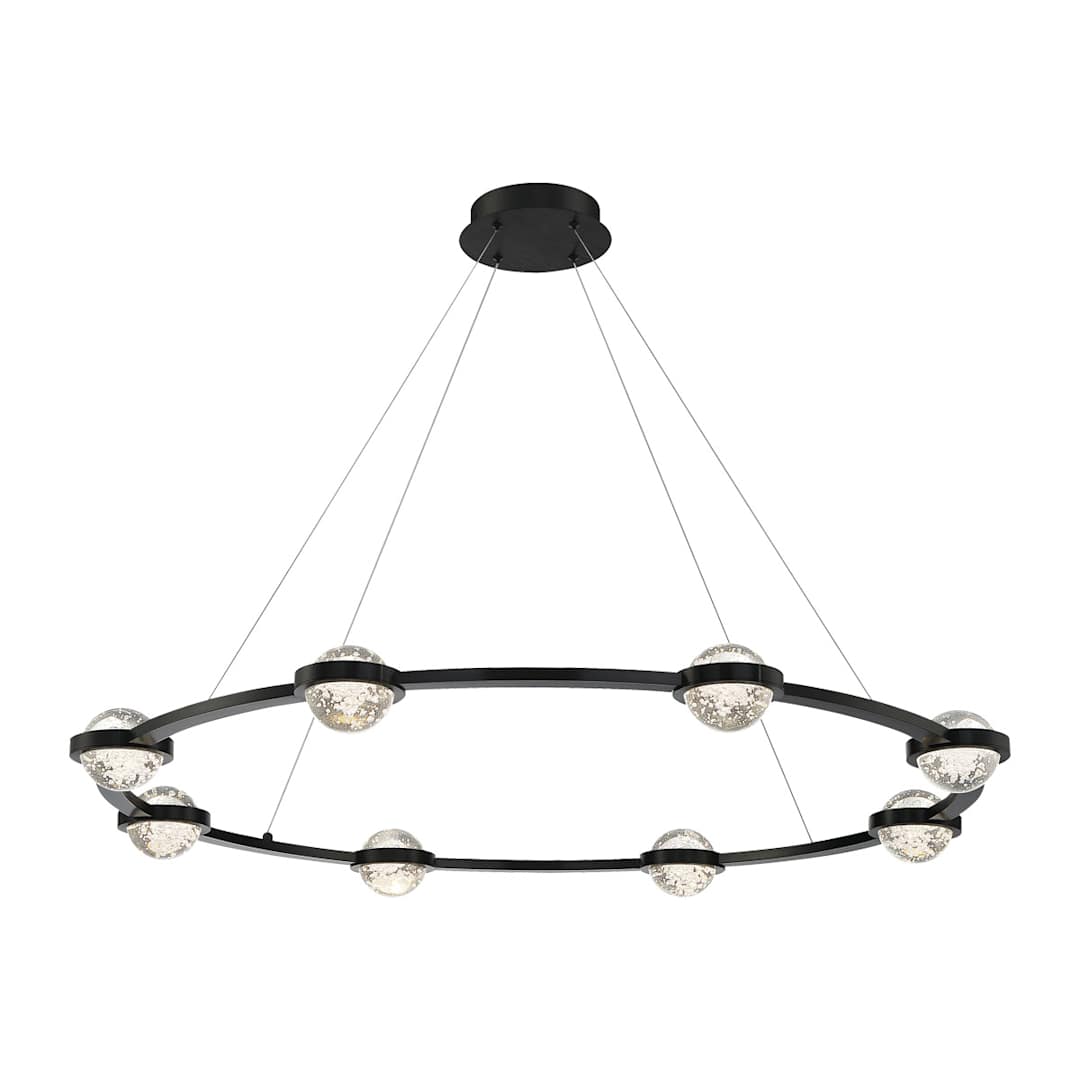 Circolo 8 Light 48" Wide LED Ring Chandelier