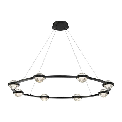 Circolo 8 Light 48" Wide LED Ring Chandelier