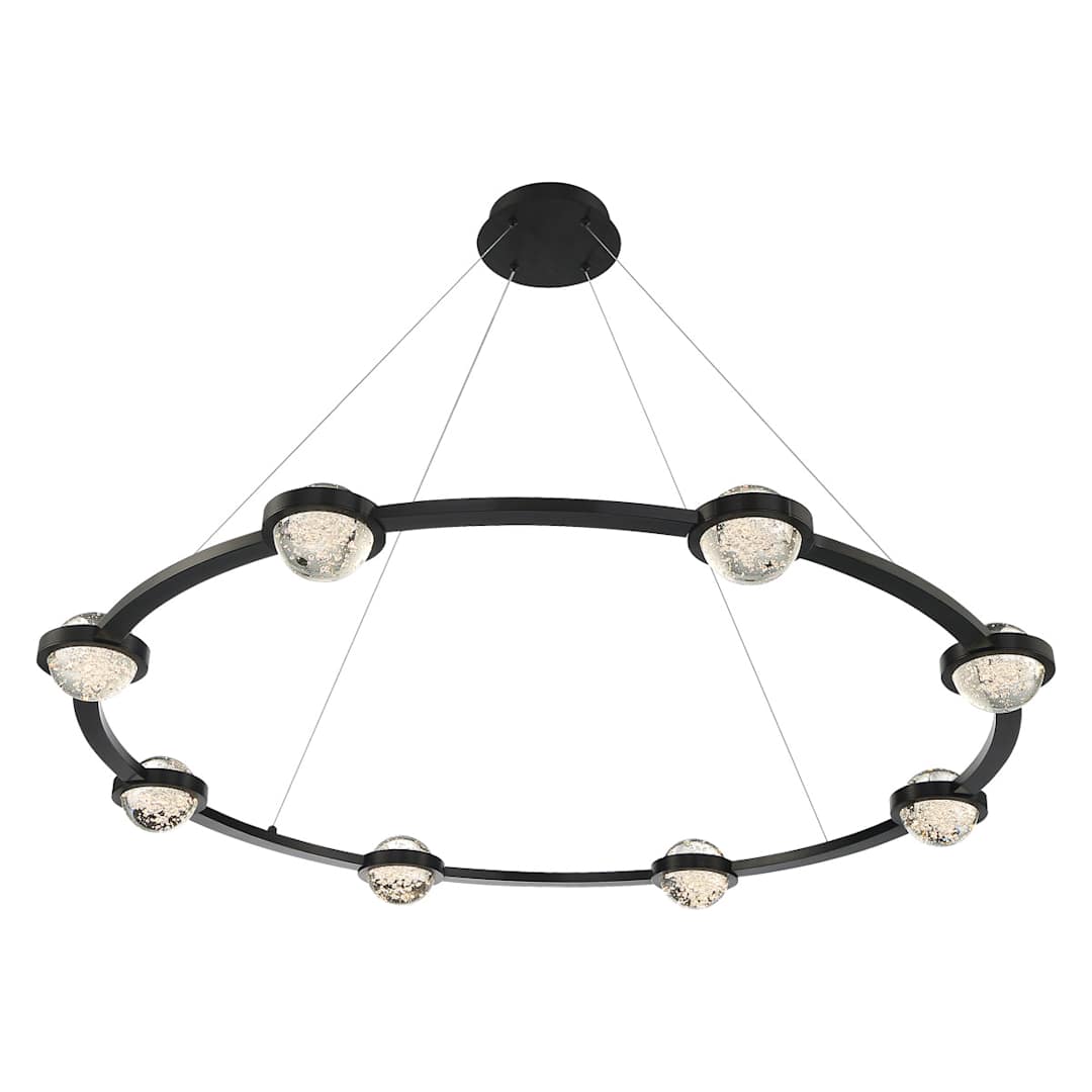 Circolo 8 Light 48" Wide LED Ring Chandelier