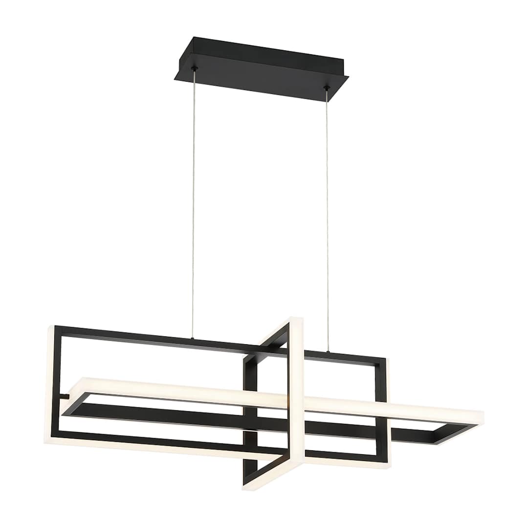 Bordo 3 Light 38" Wide LED Abstract Chandelier