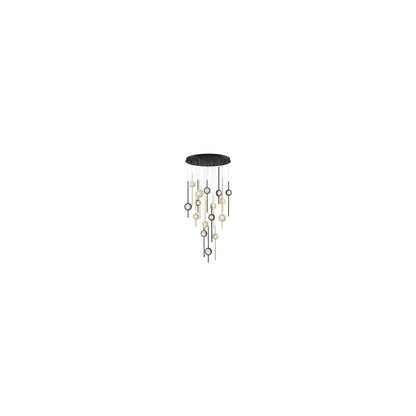 Barletta 16 Light 32" Wide LED Abstract Multi Light Pendant