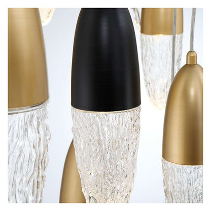 ?crou 12 Light 30" Wide Suspension Multi Light Pendant