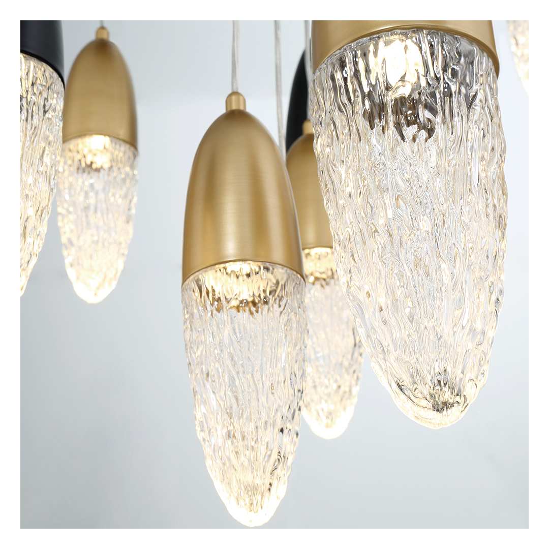 ?crou 12 Light 30" Wide Suspension Multi Light Pendant