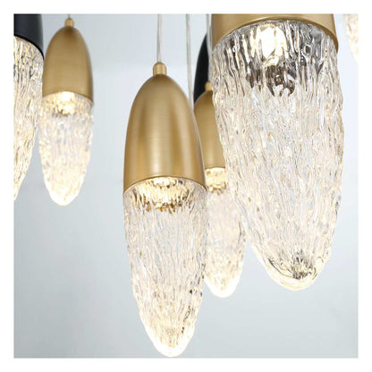 ?crou 12 Light 30" Wide Suspension Multi Light Pendant