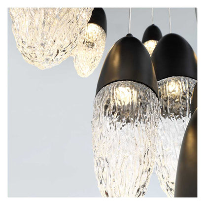 ?crou 22 Light 40" Wide Suspension Multi Light Pendant