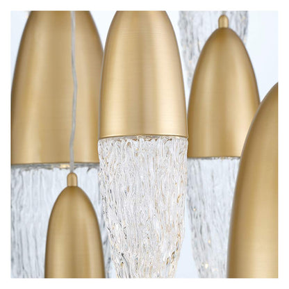 ?crou 22 Light 40" Wide Suspension Multi Light Pendant