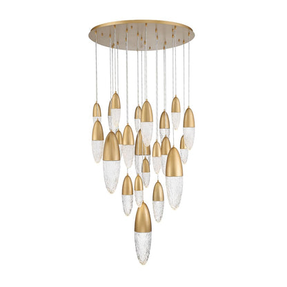 ?crou 22 Light 40" Wide Suspension Multi Light Pendant
