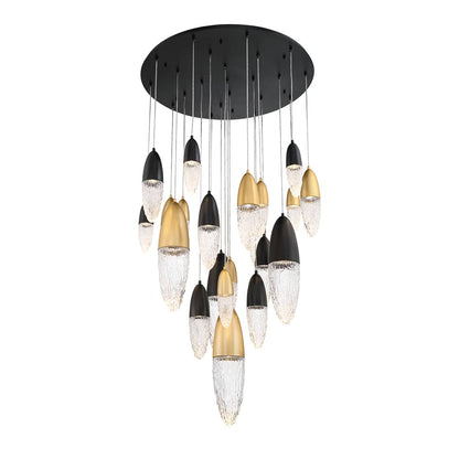 ?crou 22 Light 40" Wide Suspension Multi Light Pendant