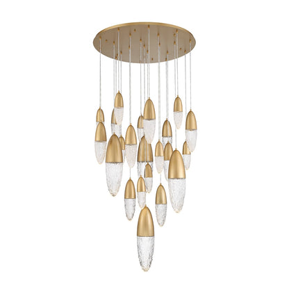 ?crou 22 Light 40" Wide Suspension Multi Light Pendant